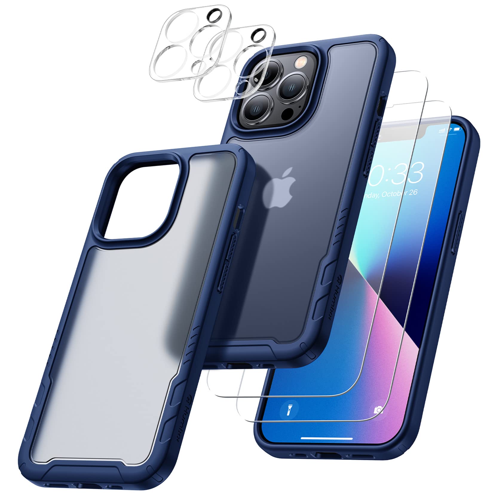 Humixx 超薄型 iPhone 13 用ケース 6.1インチ ブルー Humixx 超薄型 iPhone 13 用ケース 6.1インチ ブルー Amazon.co.jp