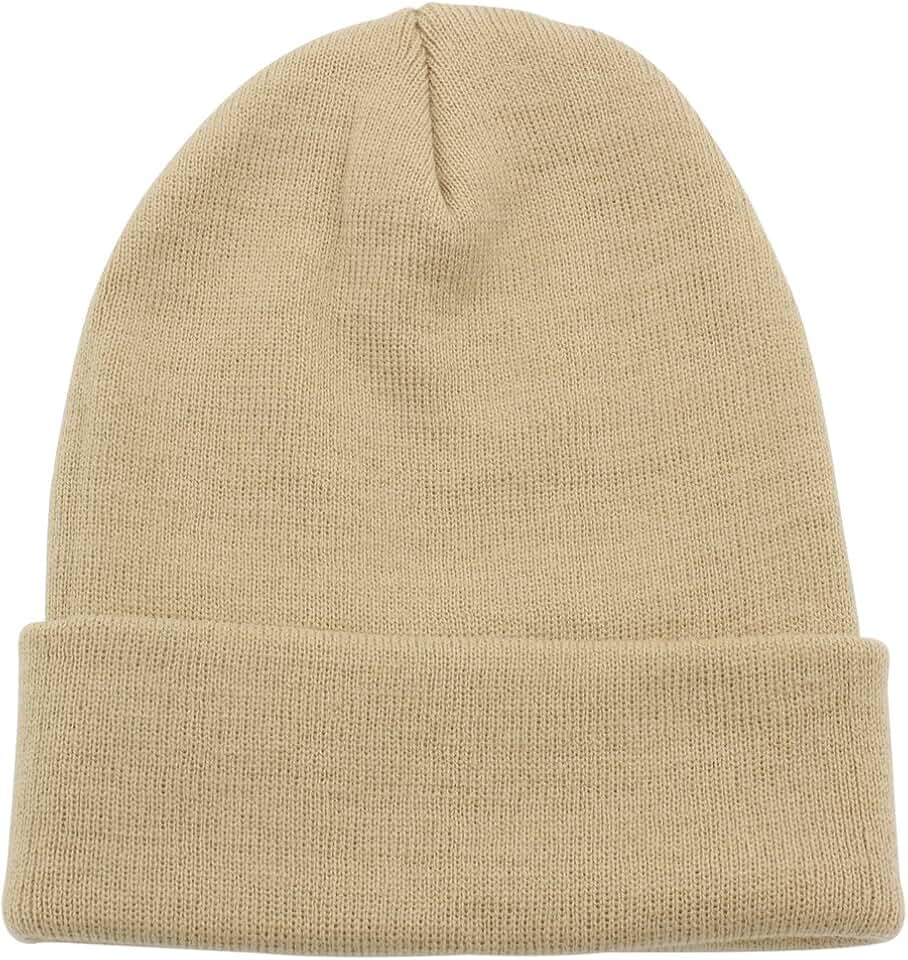 beige beanie