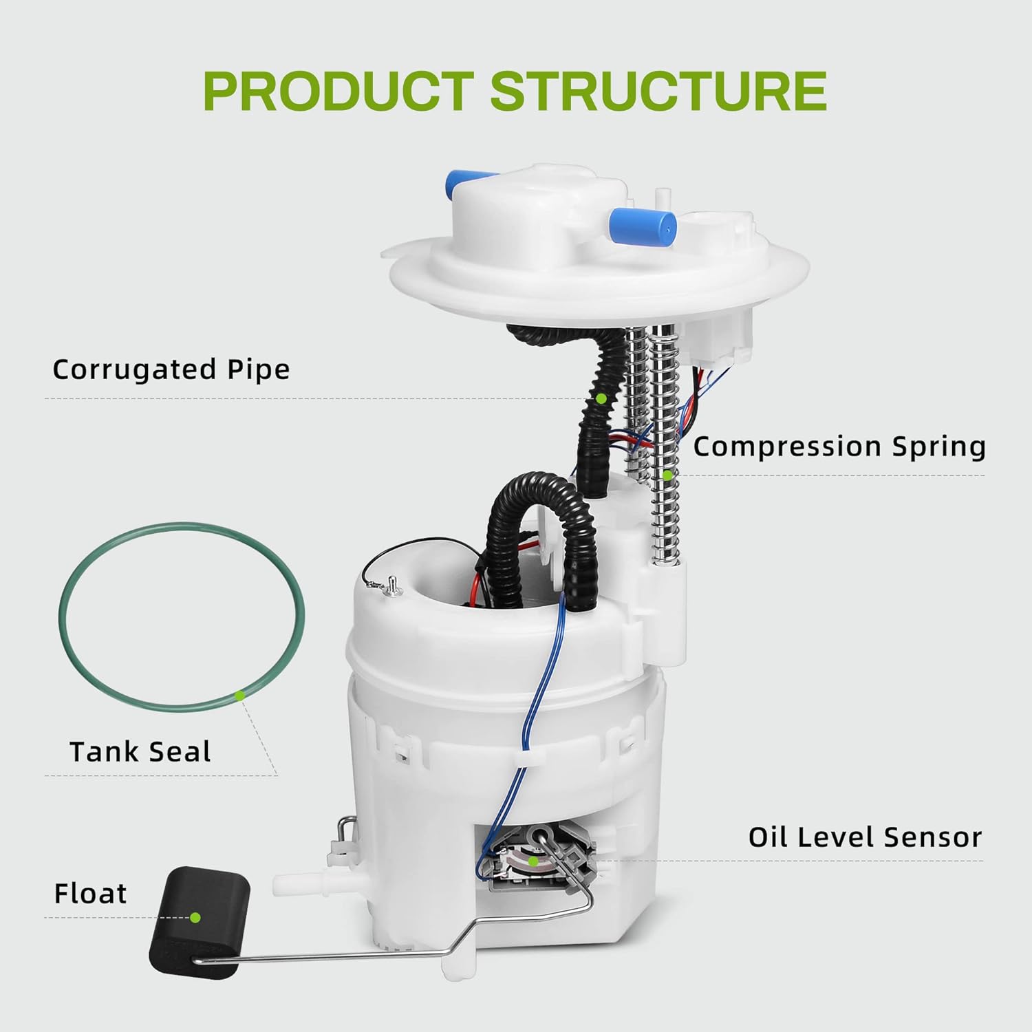 AUTOSAVER88 Fuel Pump Replacement Compatible with 2007 2008 2009 Hyundai Santa Fe 2.7L 3.3L - Image 2