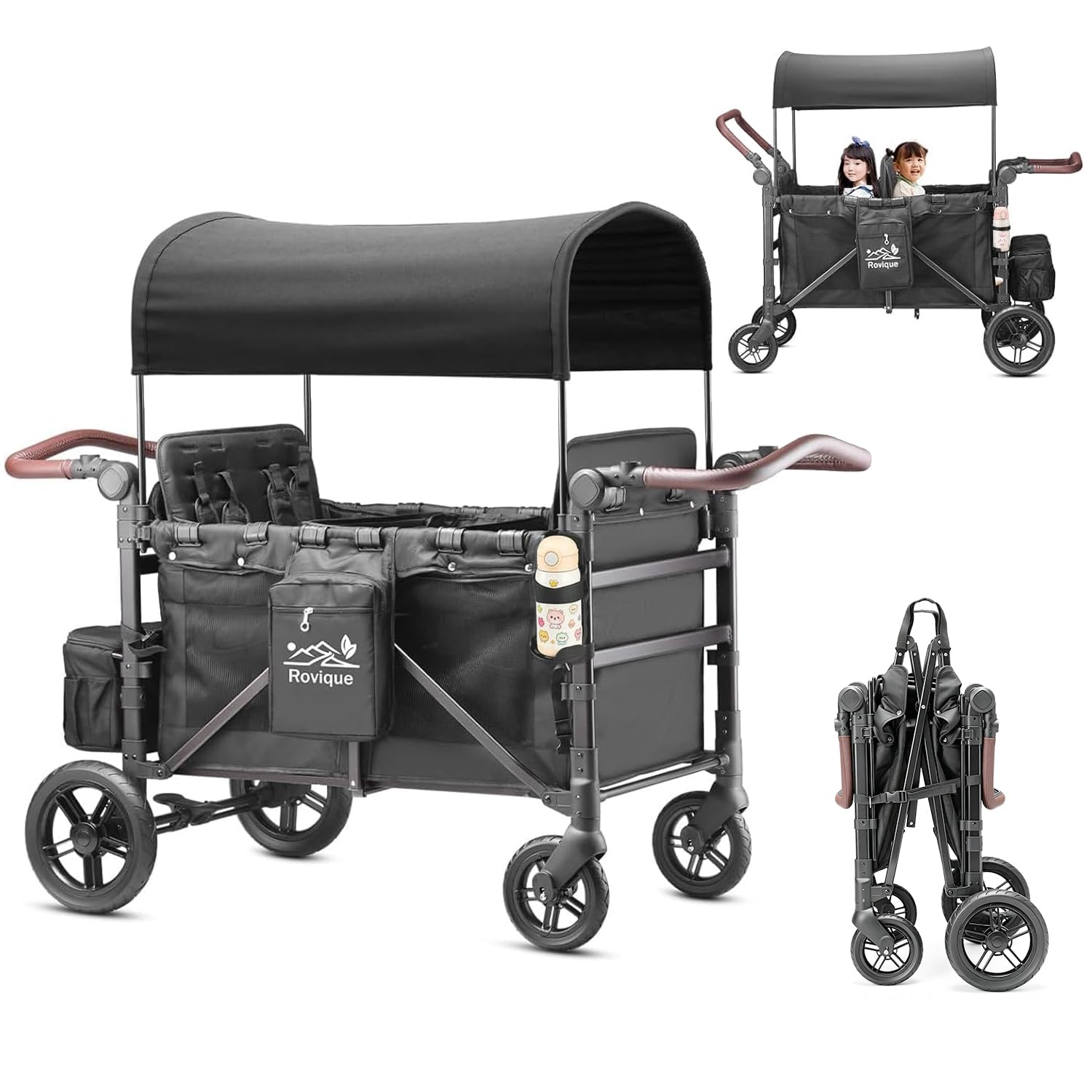 Rovique 4 Seater Wagon Stroller