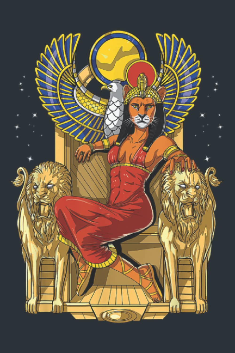 Sekhmet Ancient Egyptian Goddess Lioness Bastet Mythology Quote: Notebook Planner - 6 x 9 inch (A5) pages, Daily Planner Journal, Daily Organizer, 120 Pages