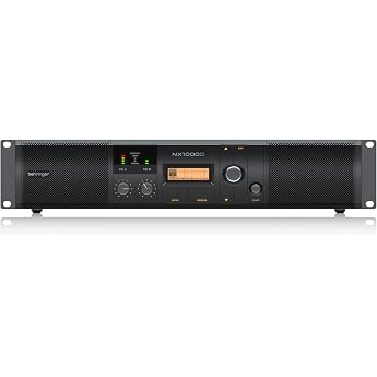 Behringer NX1000D Max Class D Design Power Amplifier with SmartSense Speaker Impedance Compensation with Crossover