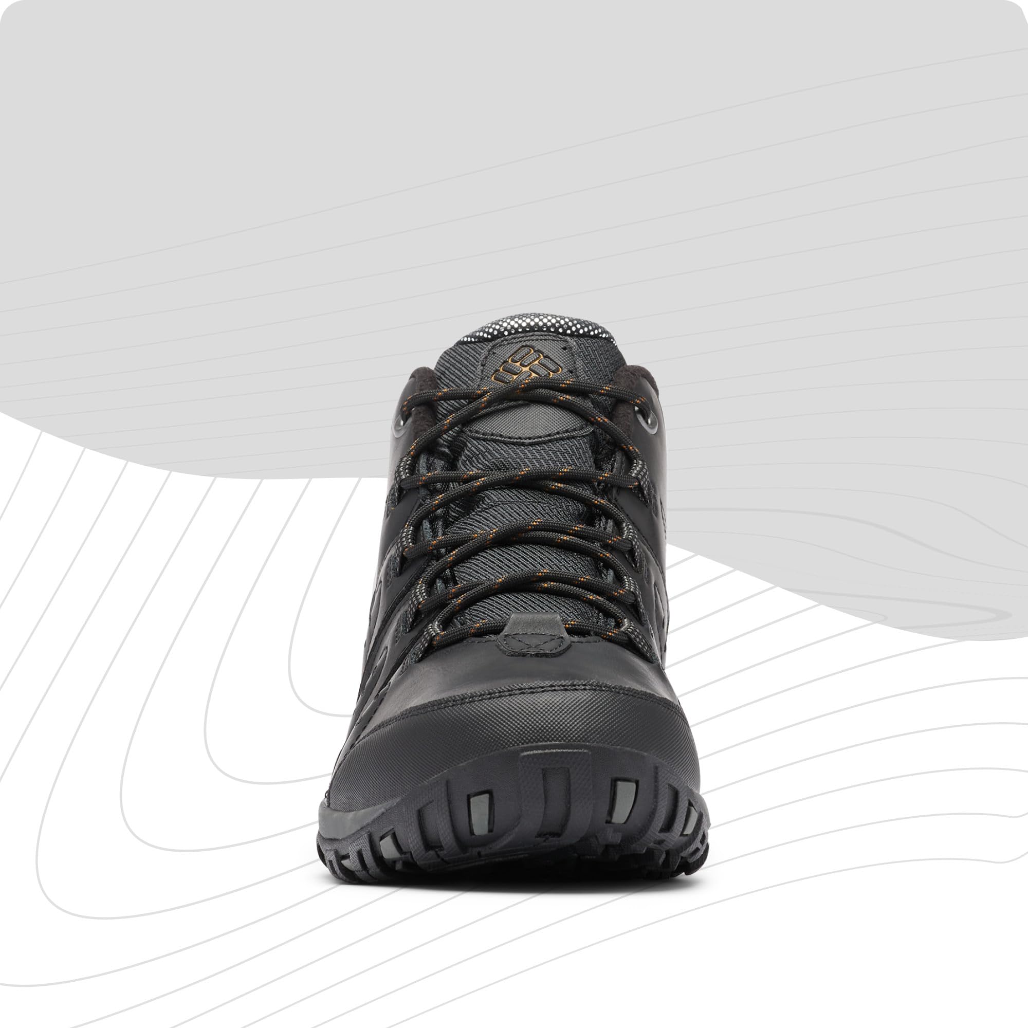 Columbia Woodburn 2 Chukka WP Omni-Heat, Zapatillas de senderismo impermeables, Hombre, Black Goldenrod 2024, 43 EU