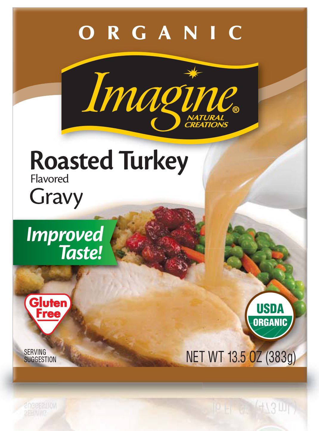 - Imagine Organic Gravy, Roasted Turkey, 13.5 Ounce (Pack of 12)