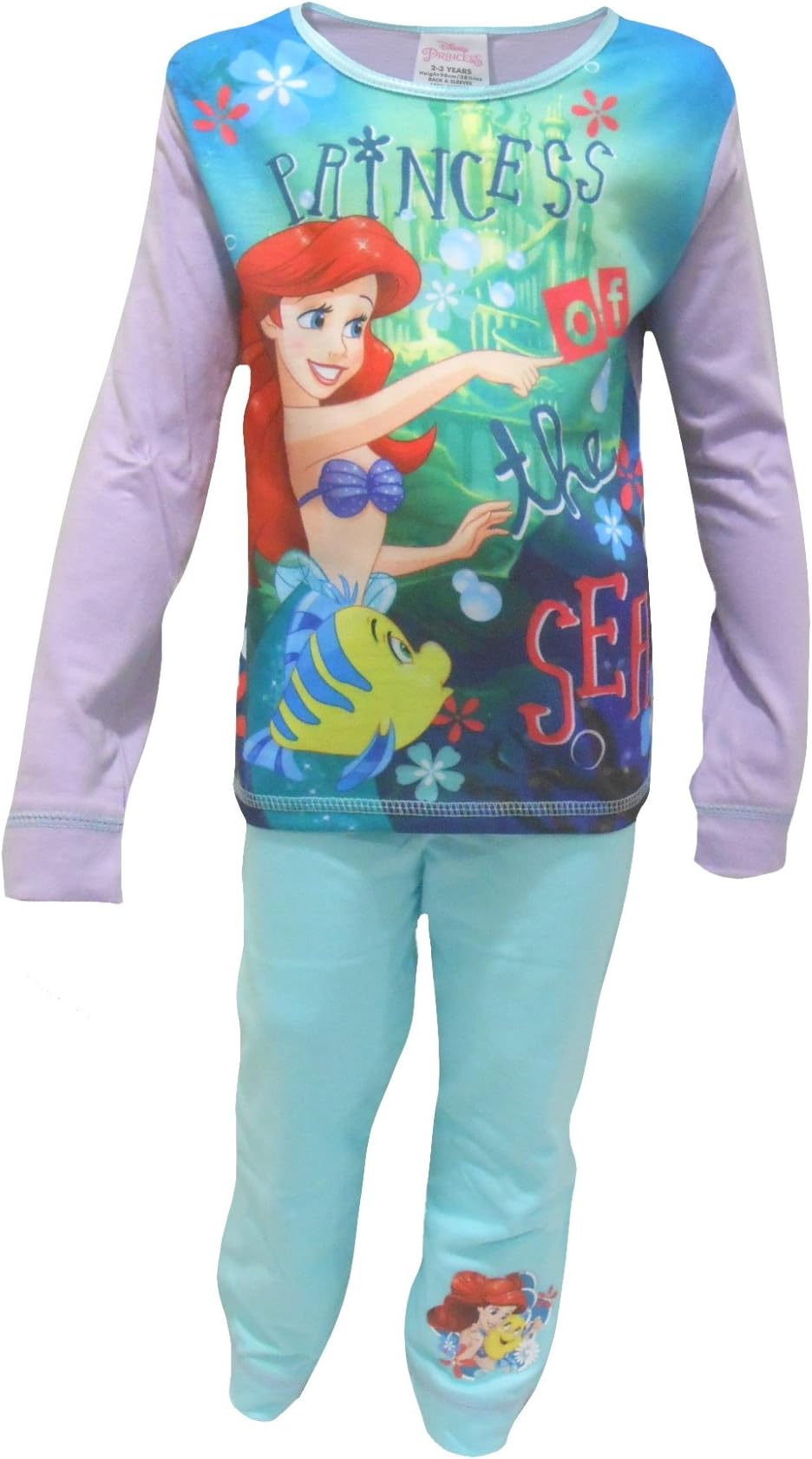 Disneys Princess Girls Ariel Pyjamas 18-24 Months Put 5 Years (18-24 Months)