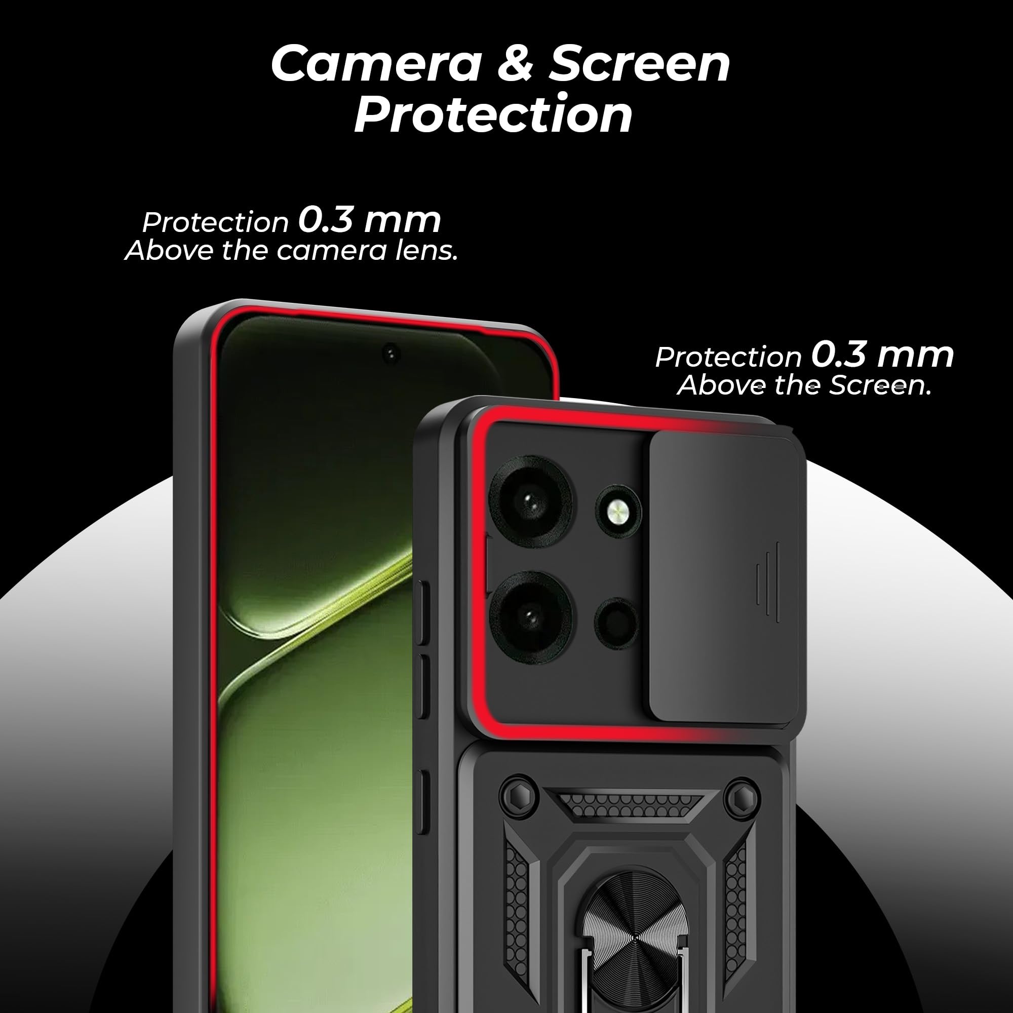 Artistque Armor Case for OnePlus Nord 6 - Ring Stand -6 Artistque Armor Case for OnePlus Nord 6 - Ring Stand -6