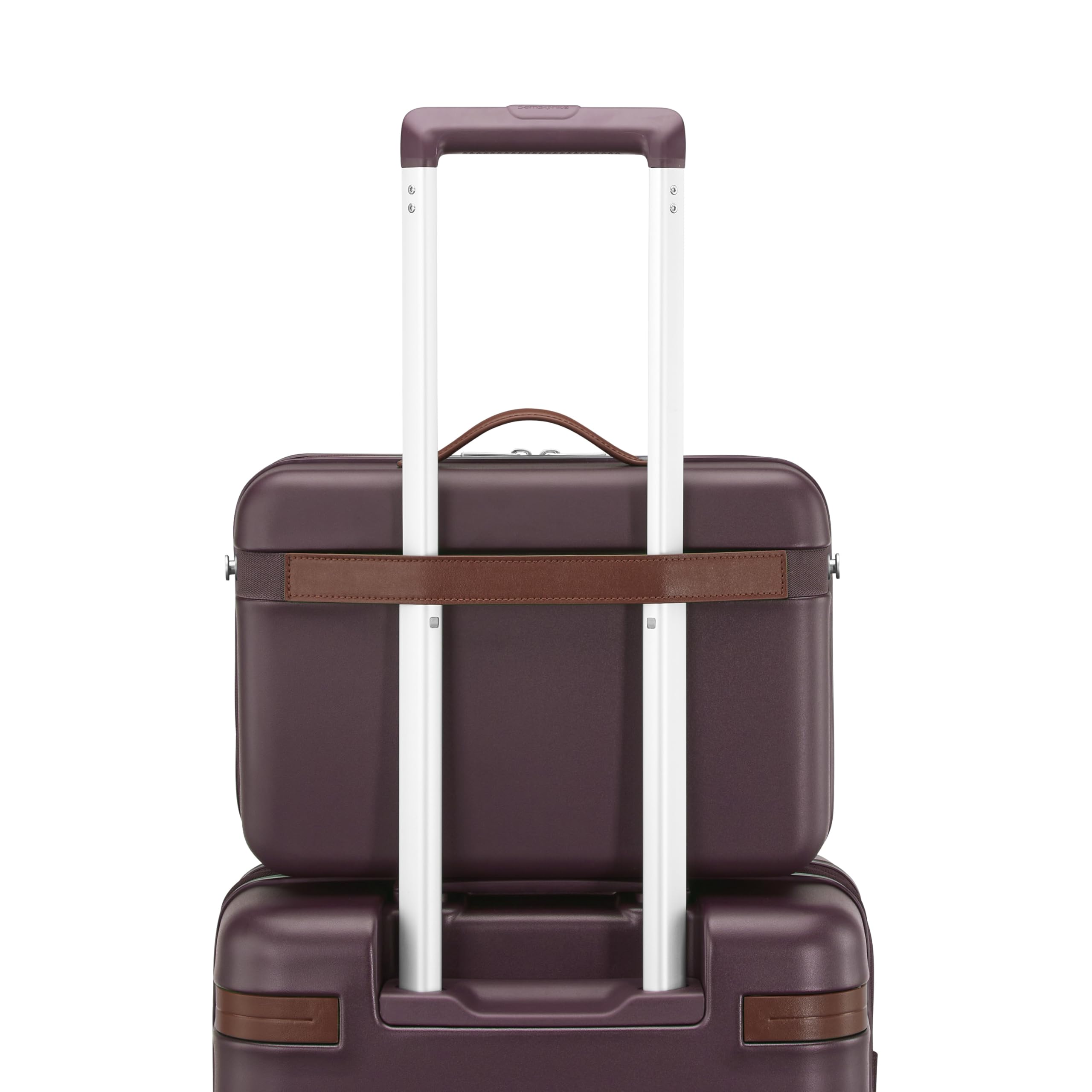 Samsonite Virtuosa Hartschalenkoffer, Reise-Make-up-Tasche mit abnehmbarem Riemen