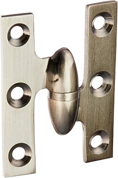 Deltana OK2015U15A-R Solid Brass 2-Inch x 1/2-Inch Olive Knuckle Hinge