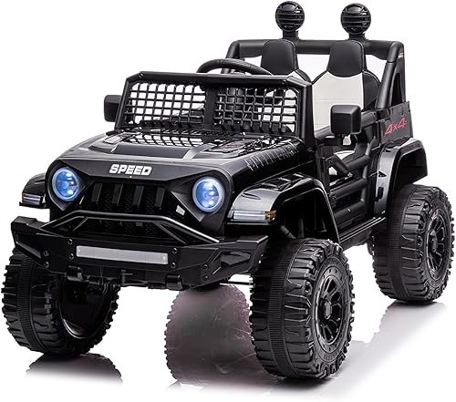 Coche de paseo para niños con batería de 12 V con control remoto, botón de arranque, botón oscilante, MP3, ruedas eléctricas, vehículos eléctricos,