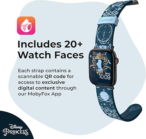 Miniatura 6 de Correa de reloj inteligente de Disney, con licencia oficial, compatible con todos los tamaños y series de Apple Watch (reloj no incluido)