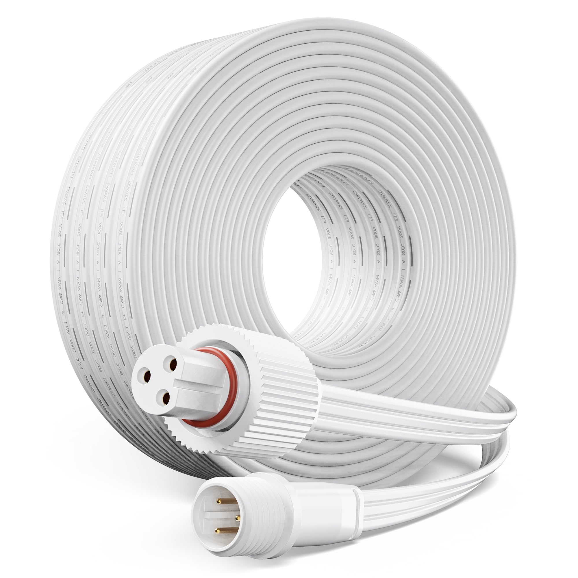 Cable de extensión de 10 pies para Govee serie de luces permanentes para exteriores, cable de extensión impermeable para Govee H705A H705B H705C, H705D H705E H705F, H706A H706B H706C, H805A