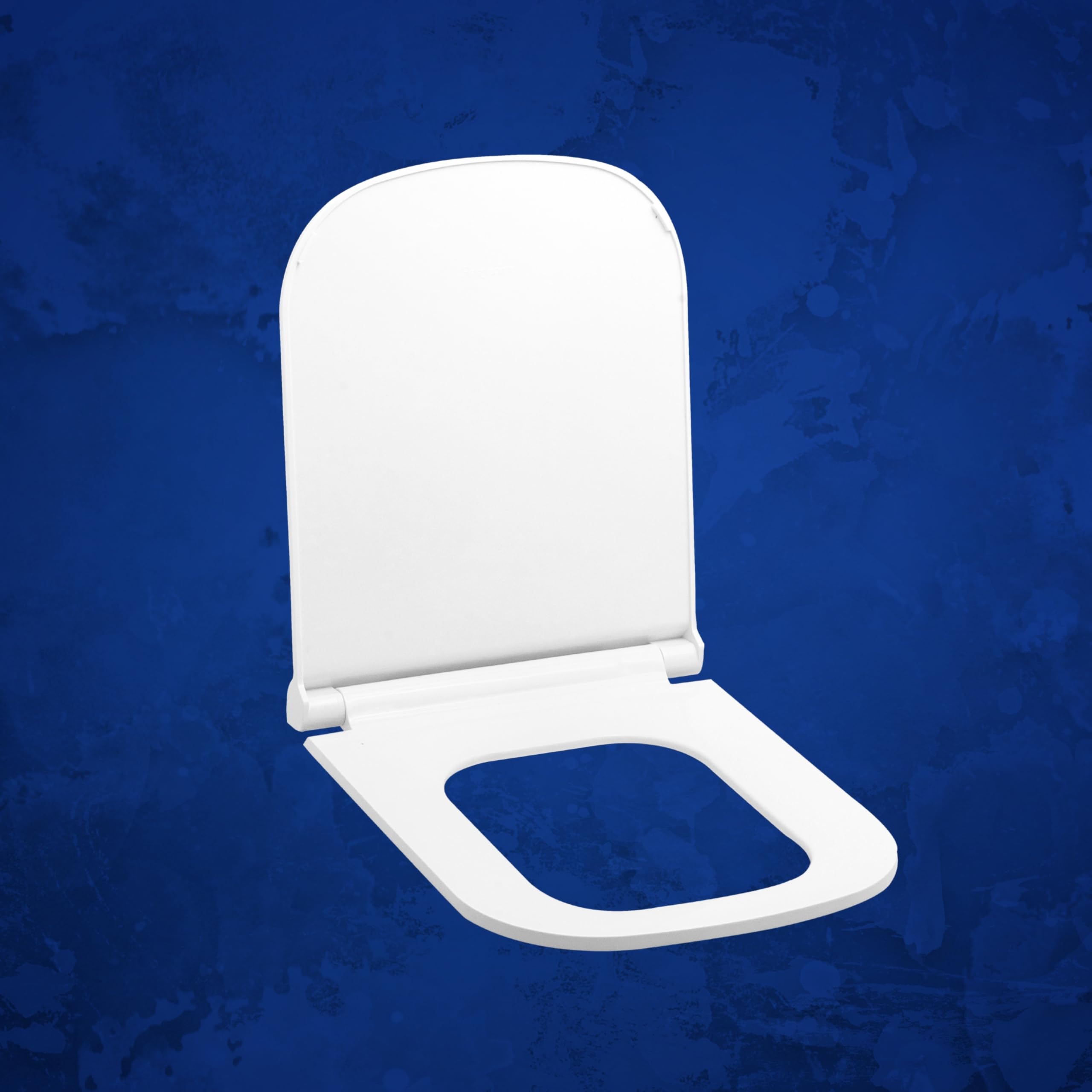 Parryware Verve Soft Close Toilet Seat Cover with hinges (Standard Size, White) I Commode Seat Cover I Seat Closes Quietly without Slamming sound I For Bathroom Fixtures E82941C-image-39