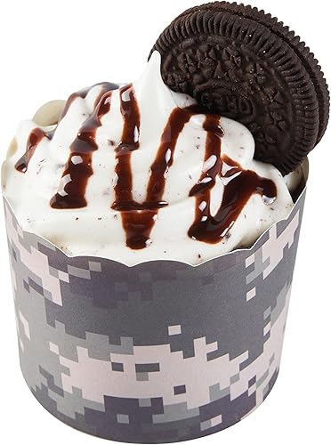 Miniatura 271 de Restaurantware Panificio Premium - Taza de papel Kraft de 10 onzas para hornear, tazas de papel para hornear, perfectas para magdalenas, cupcakes