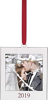 Lenox 889419 2019 Silver Plate Frame Ornament - coolthings.us