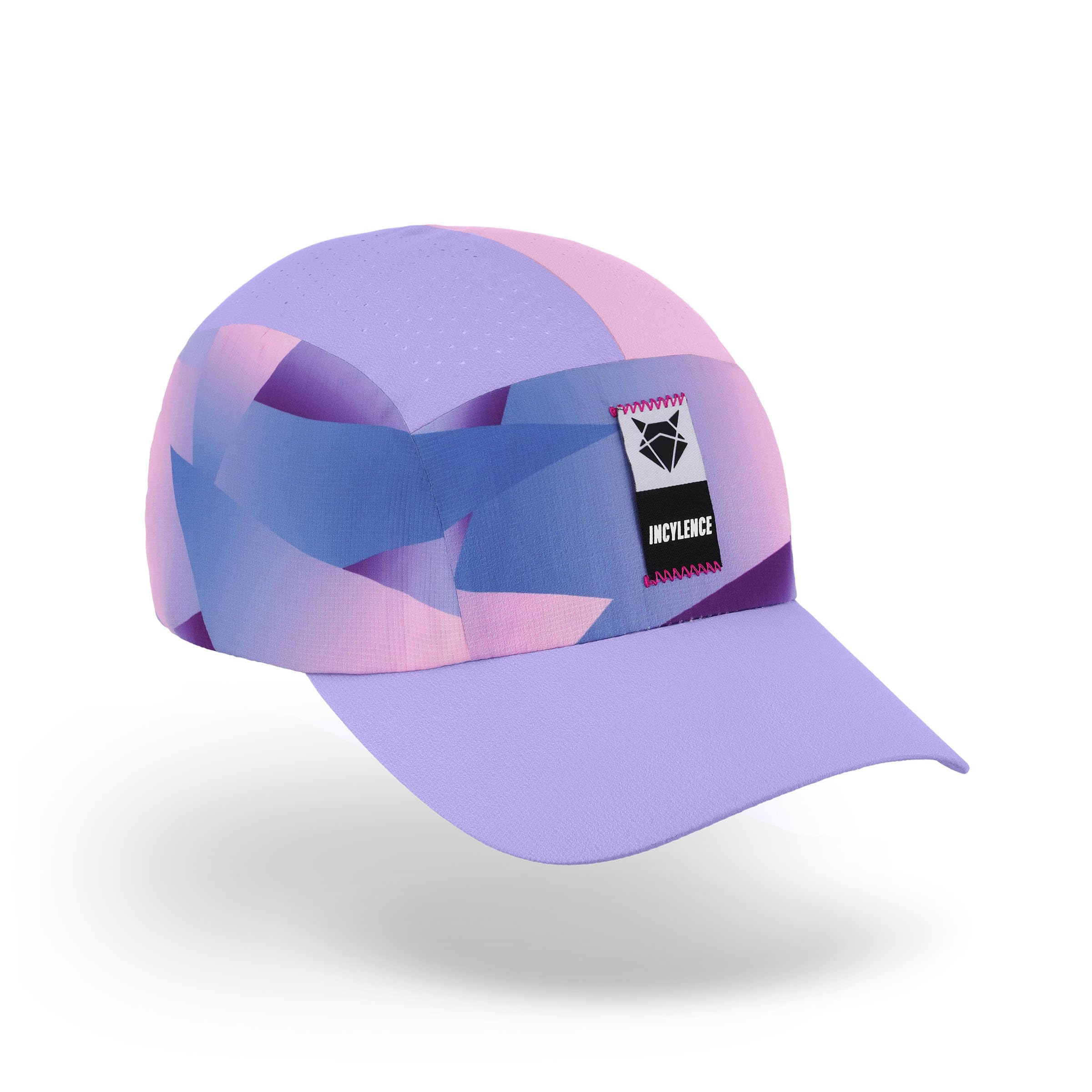 INCYLENCE Casquette de course - Casquette de course ultra légère avec protection UV - Unisexe | Matériau respirant, 100 % polyester, séchage rapide, boucle réglable, taille unique (56 cm), design de visière étroite