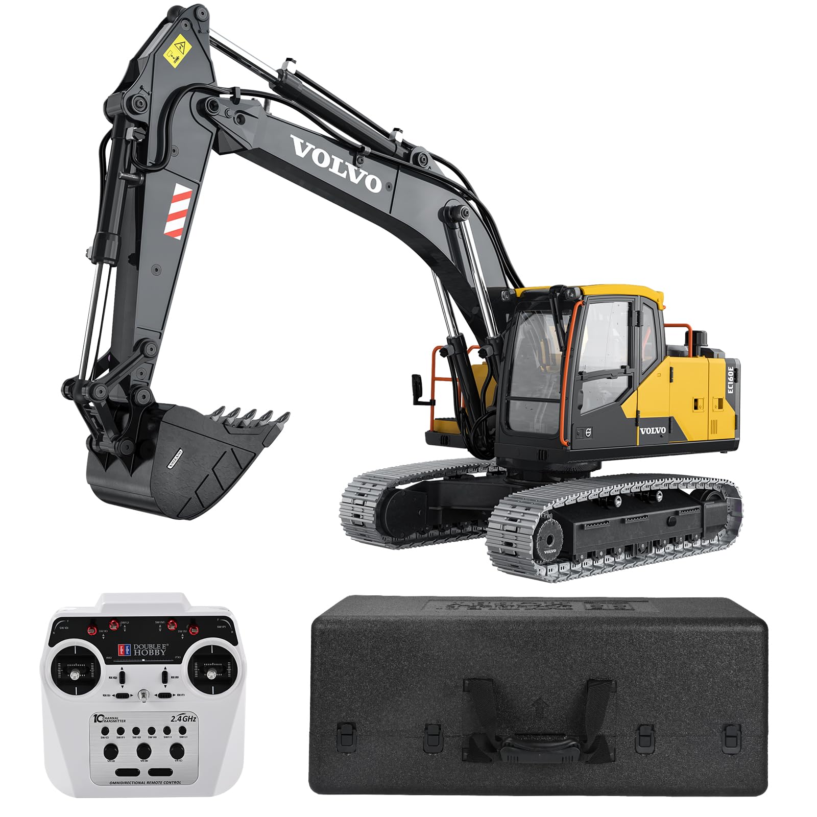 タミヤ1/14 Volvo EC160 油圧ショベル Amazon.com: DOUBLE E Hobby Volvo EC160E Remote Control Excavator