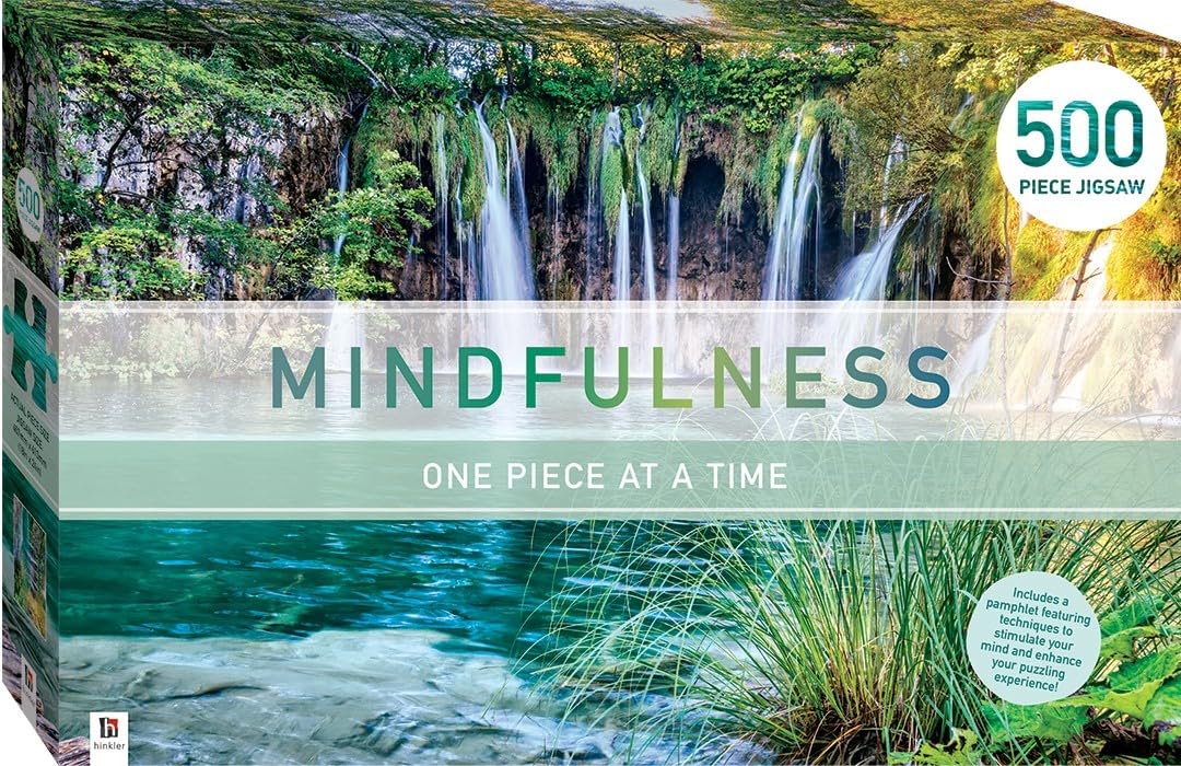 MINDFULNESS 500PC JIGSAW PUZZLE: LAGOON [Misc. Supplies]