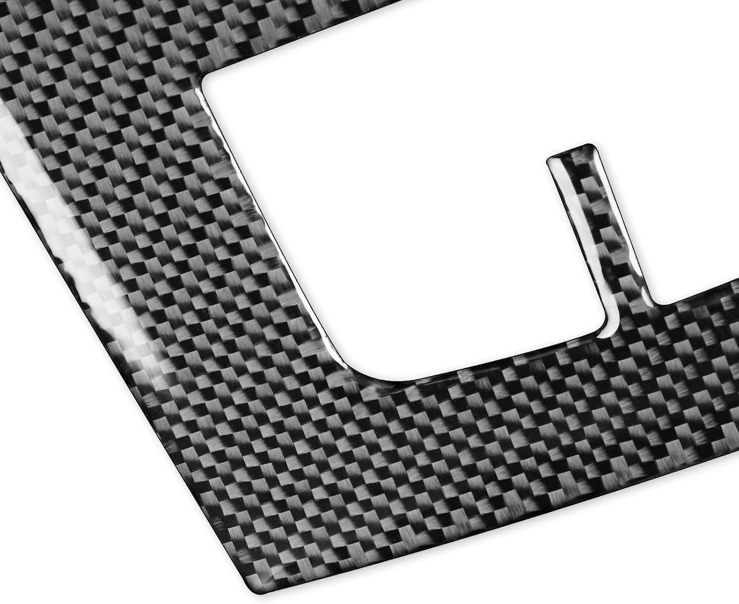 Real Carbon Fiber Car Center Console Gear Shift Trim Panel Frame Sticker Kit Cover Compatible with Audi A3 S3 RS3 8V 2013 2014 2015 2016 2017 2018 2019 Accessories