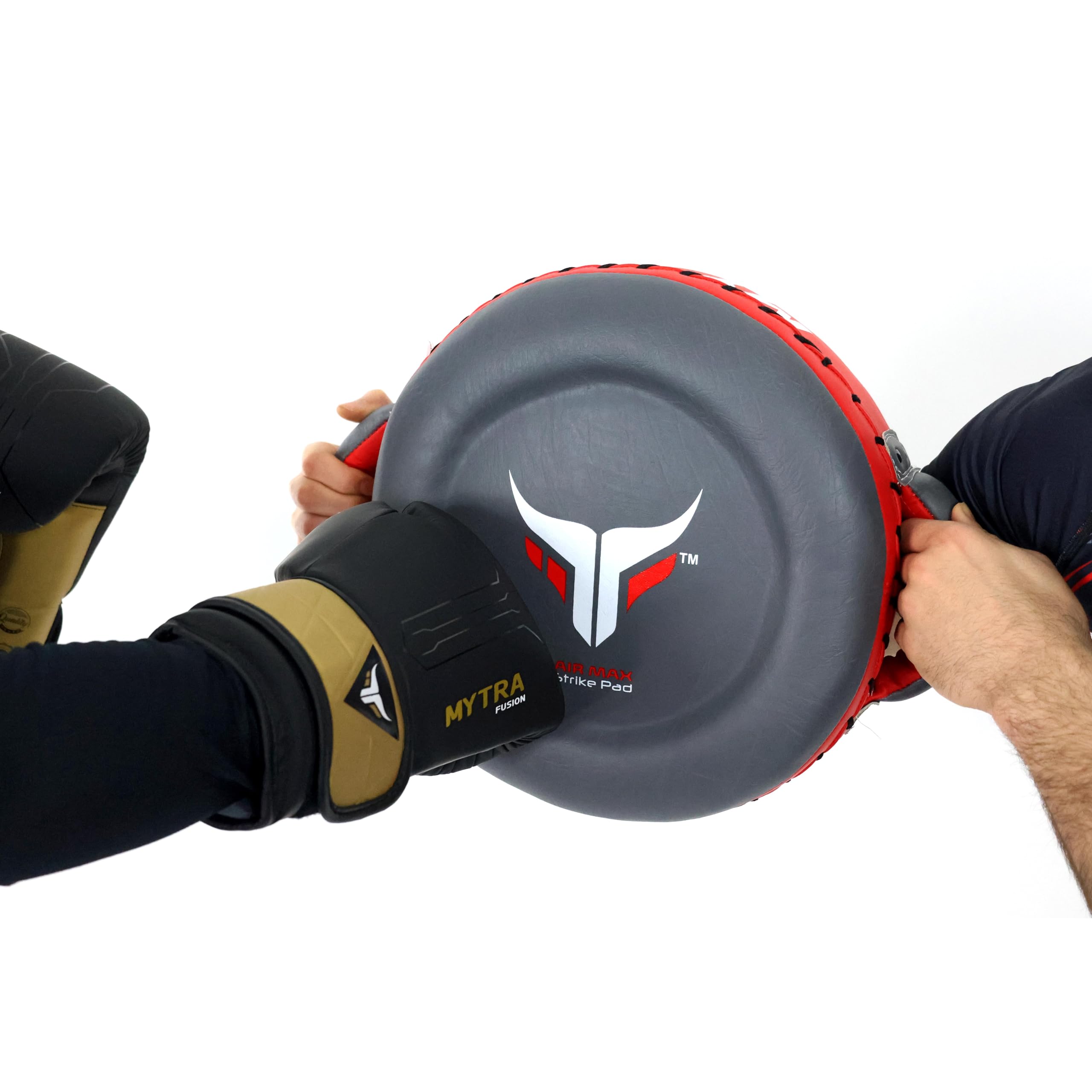 Runde Pratzen Boxen, Trainer Trainings Schlagpratzen Kickpad für Kampfsport, MMA & Muay Thai Pratzen für Geschwindigkeit, Konzentration und Genauigkeit