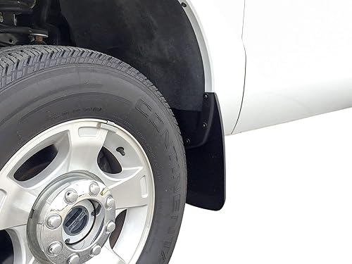 Miniatura 3 de Red Hound Auto Compatible con Super Duty 2011-2016 Barro Flaps Guards Splash Front Molded 2pc Set (sin guardabarros)