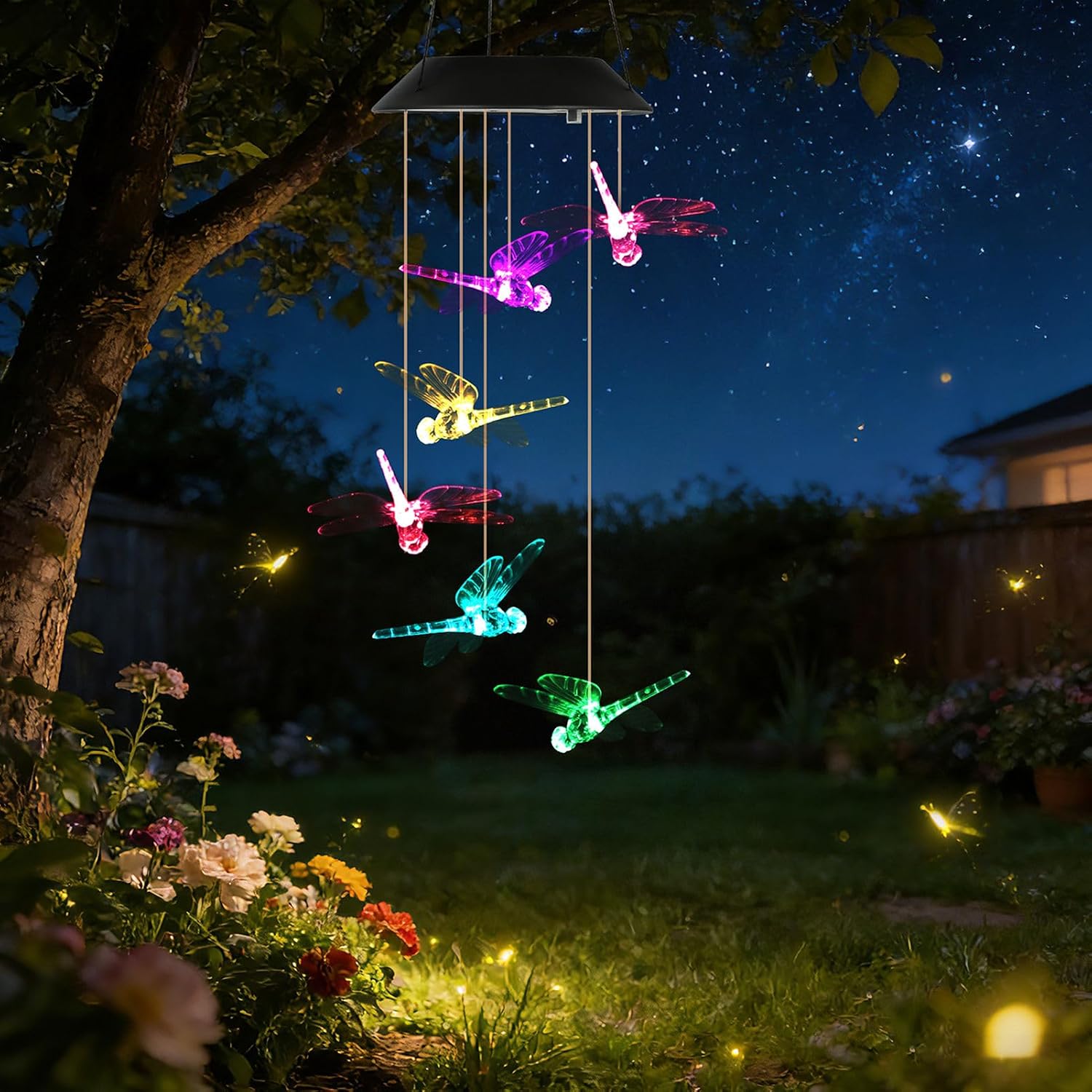 Amazon.com : Solar Wind Chime, 32