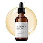 Asterwood Triple Repair Matrixyl 3000 + Argireline + Hyaluronic Acid + Vitamin C Serum for Face - Anti-Aging, Collagen Boosting, Hydrating - Fragrance-Free - 2 Fl Oz