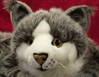 Amazon.co.jp: ねそべり猫(大)メインクーン グレー KOSEN