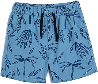 KOTON baby-boys Palm Printed Shorts Shorts (pack of 1)