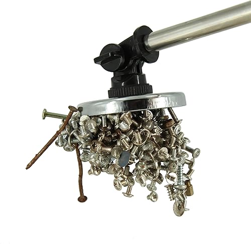 Herramienta telescópica de 30 libras de recogida magnética pesada de 36 pulgadas de largo, imán de área grande de 2.36 pulgadas, la succión es más