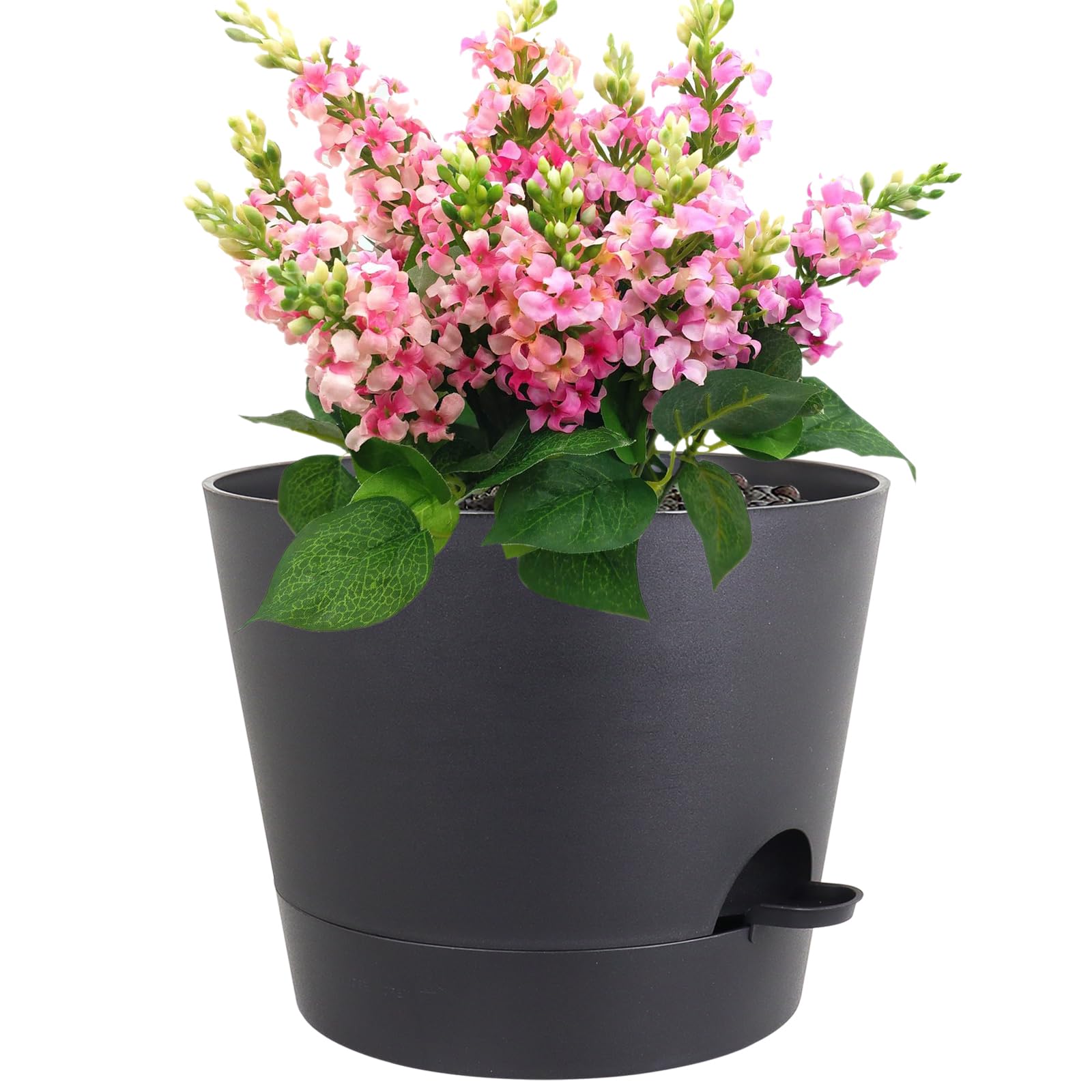 Amazon.com: Meowell 12 inch Large Self Watering Pots for Indoor Outdoor ...