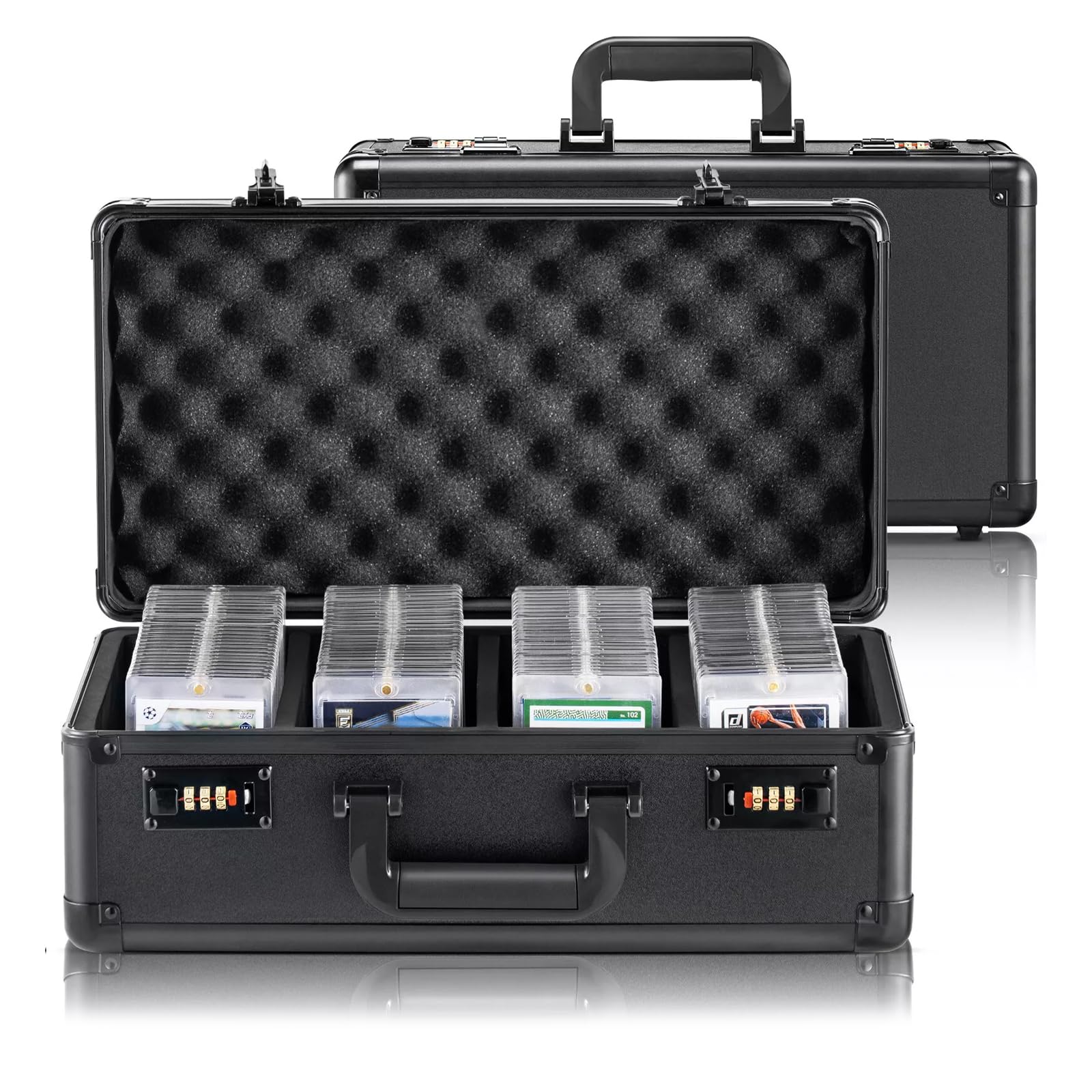 Amazon.co.jp: YASICA アタッシュケース アルミツールケース トレカ