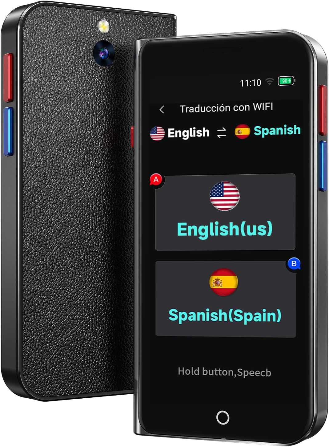 Language Translator Device No Wifi Needed, High-end Upgraded Ai Translator, Offline Real-Time Voice Spainish Translation, Support 139 Languages, Recording&Photo Premium Translation Device for Business Language Translator Device No Wifi Needed, High-end Upgraded Ai Translator, Offline Real-Time Voice Spainish Translation, Support 139 Languages, Recording&Photo Premium Translation Device for Business