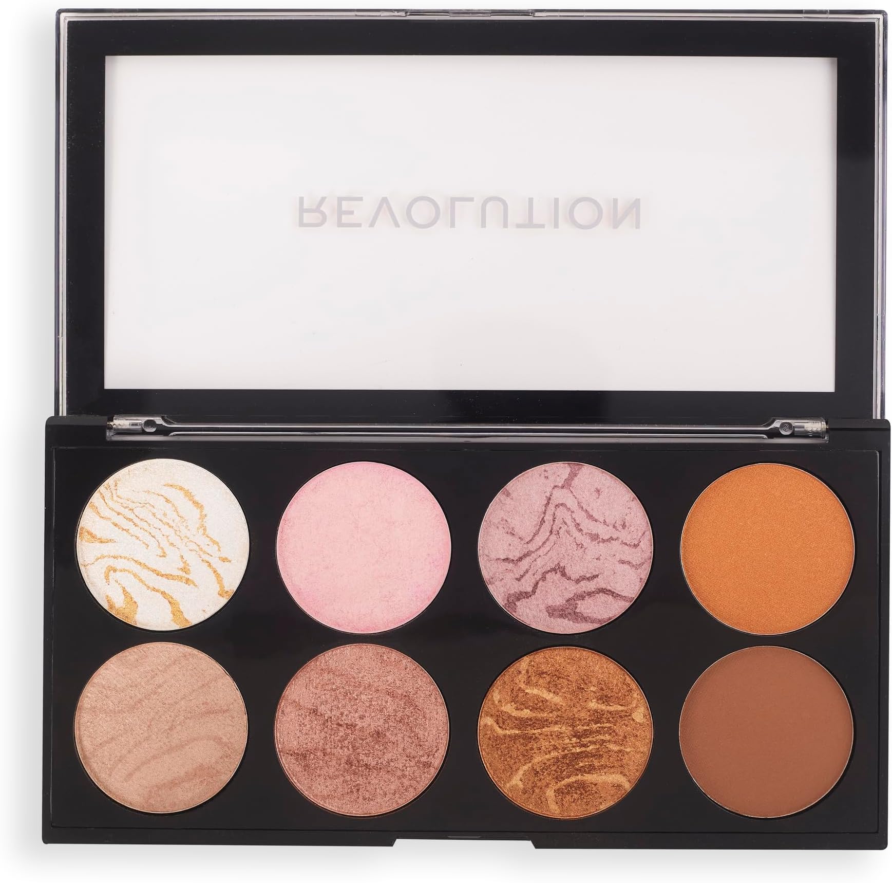 Ultra, Blush Palette, Golden Sugar, 8 Shades, 12.8g