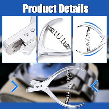 4 Inch Pattern Notcher Designer Tailor Sewing Pliers 2mm Cut Width Sewing Pattern Notch Cutter Pattern Making Tools for Marking Sloper Paper Pattern Cardboard Oak Tag Fabric Tailor Sewing