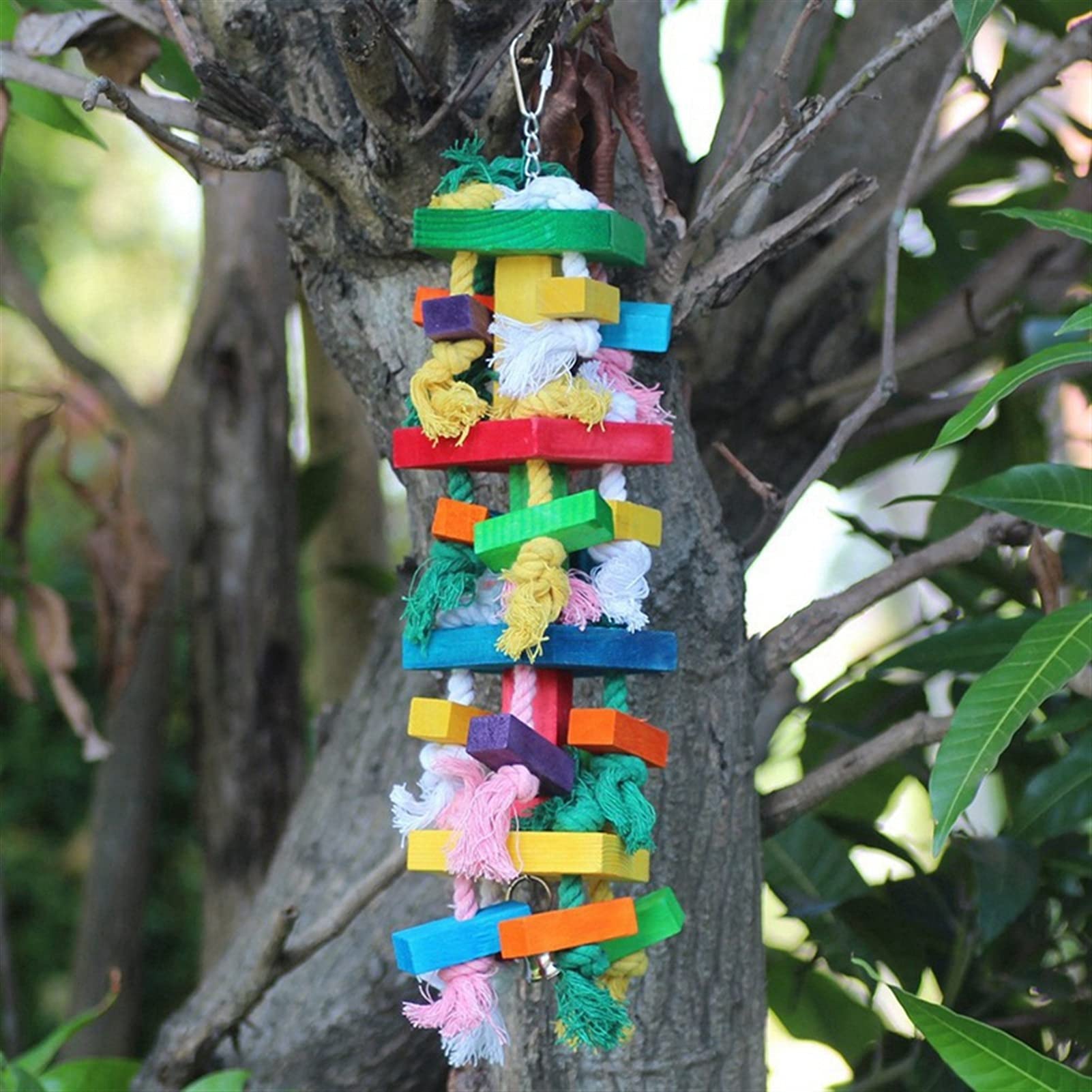 Vogelspielzeug Vogel Kauier Spielzeug Große mittlere Papagei Käfig Bissspielzeug Afrikanische graue Macaws Cockatoos