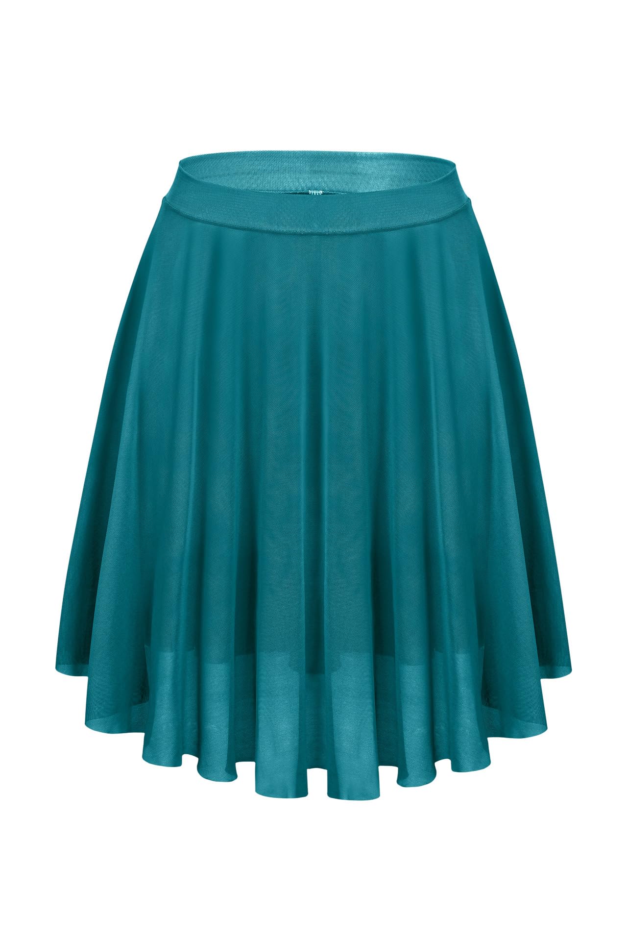 Dance Elite Women's Teal - Knee Length Dance Skirt For - Classical Ballet Skirt, Xs-S