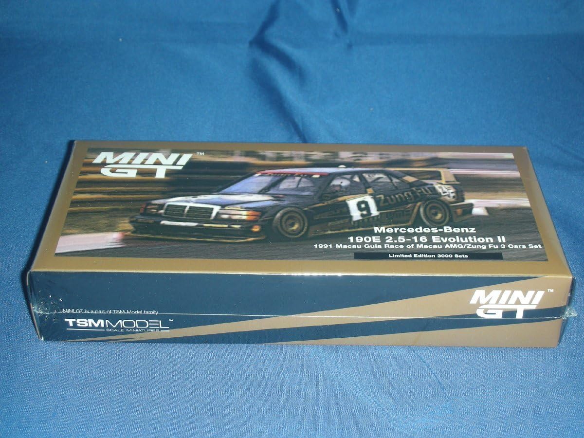 MINIGT メルセデス　ベンツ　190E 1991 Macau Race 新品 Mini GT Mercedes Benz 190E 2.5-16 Evolution II 1991 Macau