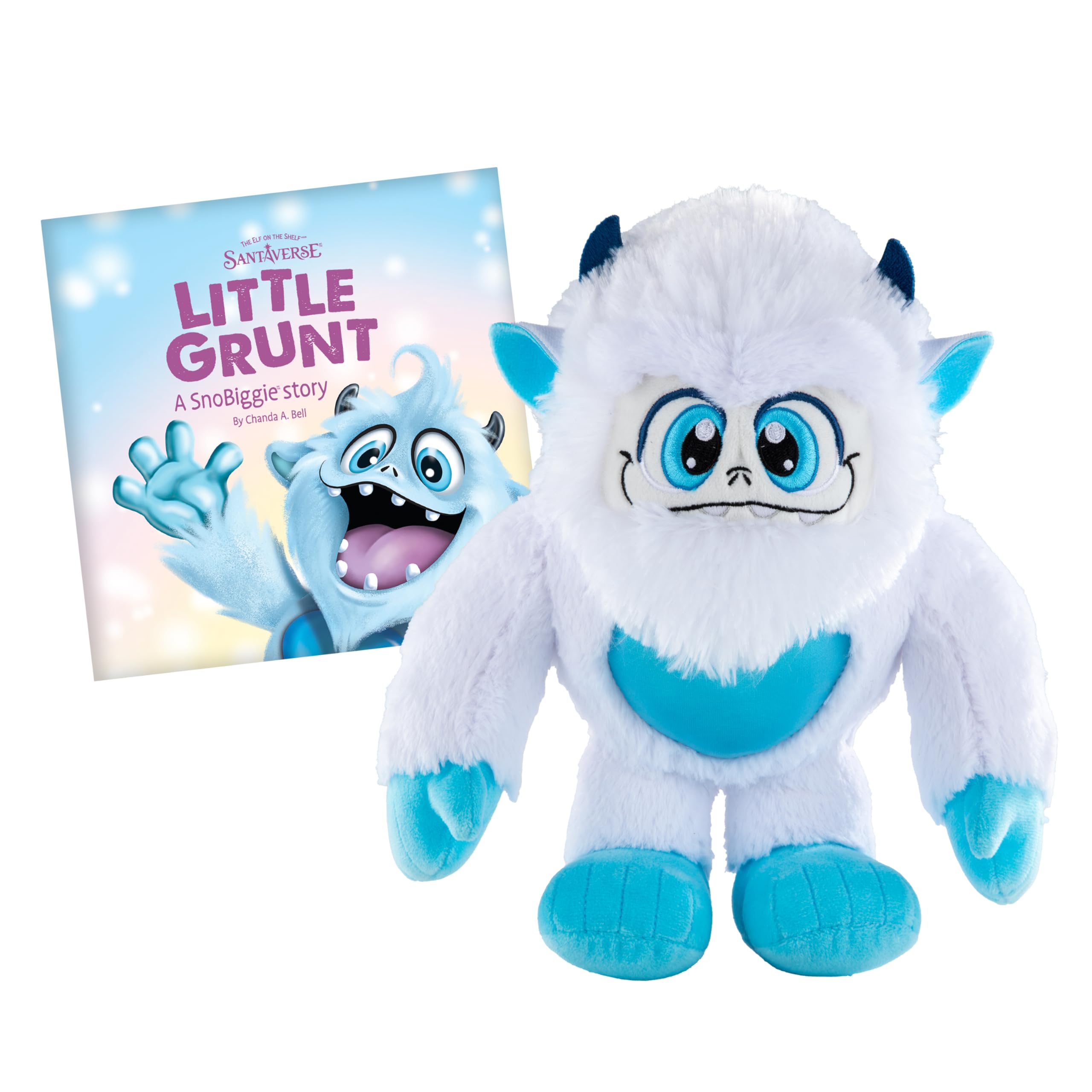 SnoBiggie Little Grunt Plush Yeti and Book