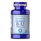 Vitamin B-12 1000Mcg Timed Release Caplets | Dietary Supplement for Energy Metabolism Support | Timed Release | Cellular Energy Support - 250 Count