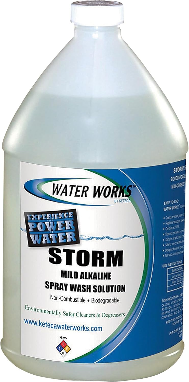 SprayMaster Parts Washer Aluminum-Safe Detergent - Four 1-Gallon Bottles, Model Number KT745