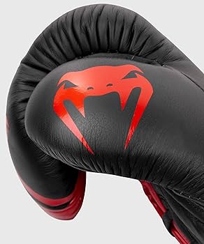Venum Pro Boxing グローブ シールド カラーオーダー Venum Shield Pro Boxing Gloves - With Laces - Black/Red - Venum