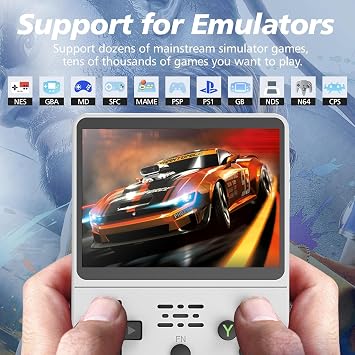 R36S 64GB Handheld Retro Gaming Console, Built-in over 15000+ Classic Games, Linux System with 3.5