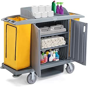 TUFFIOM Industrial Locking Hotel Cart, 51