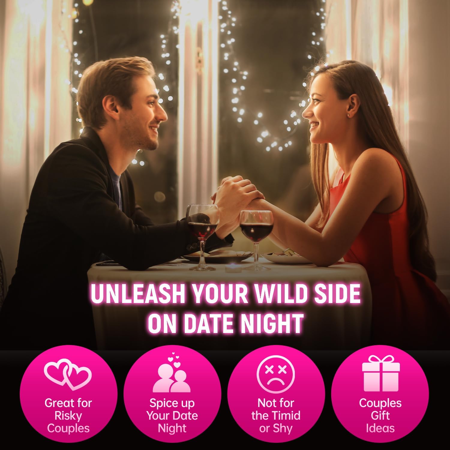 COSH Sex Games for Spicy Couples - 50 Scratch Off Spicy Date Ideas: Intimate, Flirty, Spicy - 3 in 1. Date Night Games for New Couples, New Lovers, Newlyweds. Spice up Your Date Night and Love Life