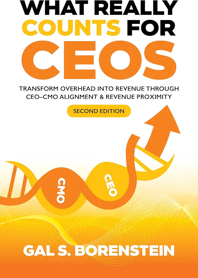 WHAT REALLY COUNTS FOR CEOS : Transform Overhead Into Revenue Through CEO–CMO Alignment & Revenue Proximity (English Edition)