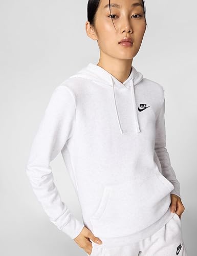 Miniatura 4 de Nike Sudadera con Capucha de Forro Polar Pullover Sportswear Club para Mujer