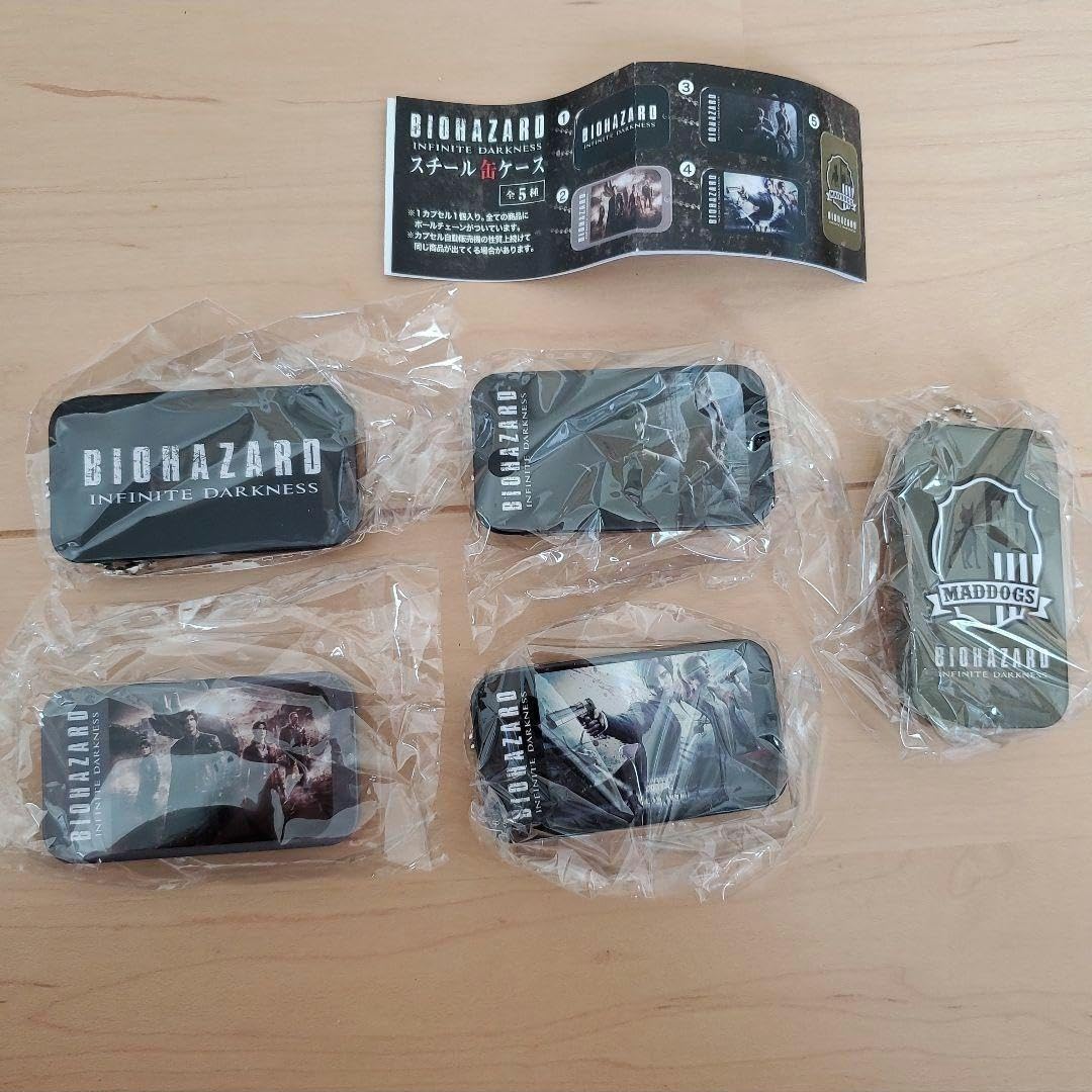 CAPCOM - 「新品」バイオハザード インフィニットダークネス スチール缶ケース全5種 バイオハザード インフィニットダークネス スチール缶ケース 全5