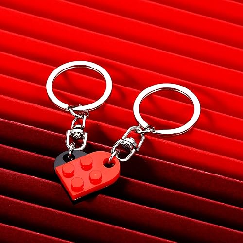 Miniatura 8 de VANLOVEMAC Regalos a juego para parejas, para novio, novia, día de San Valentín, para parejas, mejores amigos, él y ella