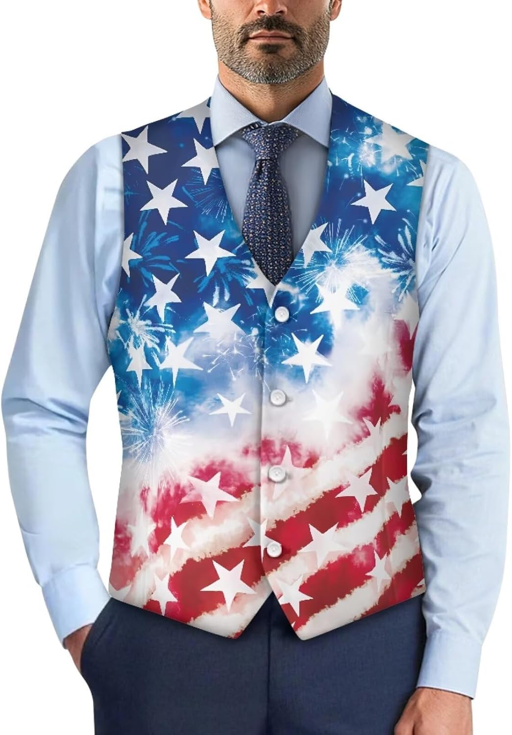 Men's Suit Vest Slim Fit Herringbone Waistcoat Buttons Formal Suit Vests, Size S-4XL