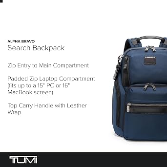 Tomi 0232789 Men's Alpha Bravo Search, Official Backpack